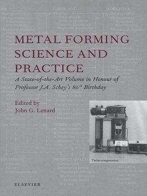 cover image of Metal Forming Science and Practice